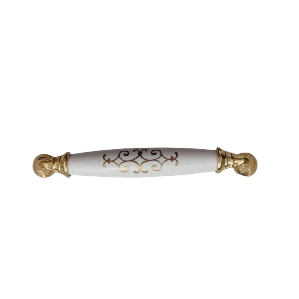 Mey İthalat® Klasik Silindir Kulp Altın 128 mm
