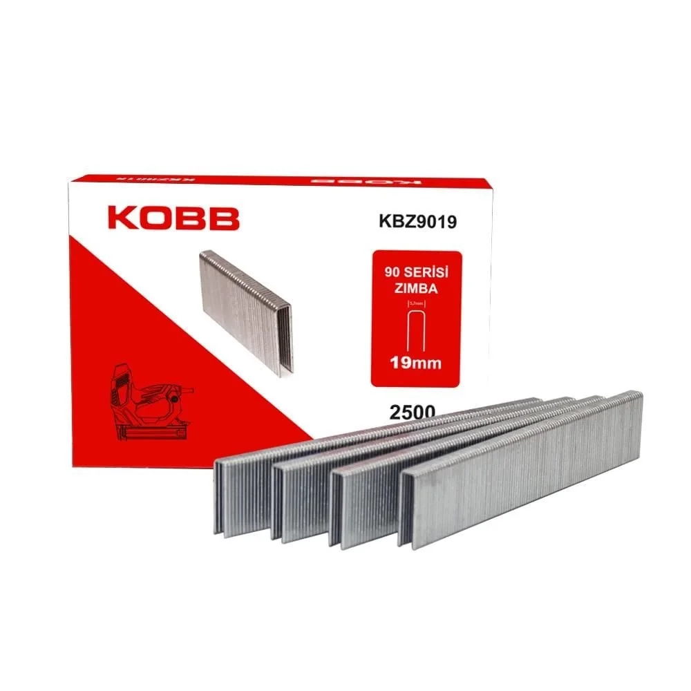 Mey İthalat® Kobb KBZ9019 19 mm 2500 Adet U Zımba Teli