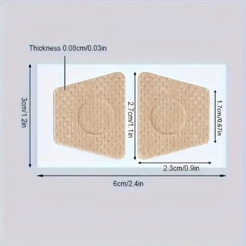 Mey İthalat® KOLAY UYGULANABİLİR AYAK TIRNAĞI ONARIM YAMASI
