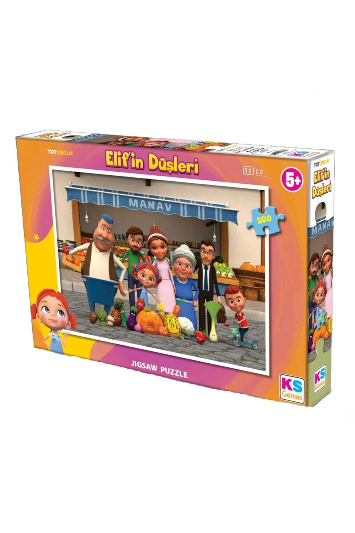 Mey İthalat® KSElif'inDüşleri200ParçaPuzzle