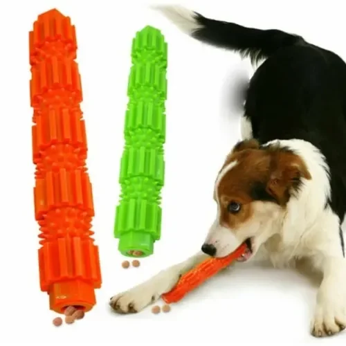 Mey İthalat® Küçük Boy Mama Hazneli Köpek Isırma Oyuncağı