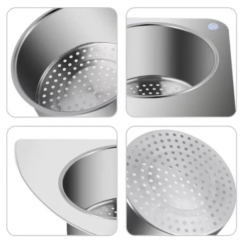 Mey İthalat® Kuğu Tasarımlı Paslanmaz Lavabo Drenaj Sepeti