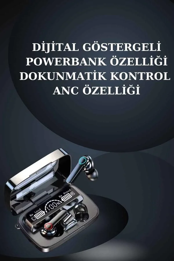 Mey İthalat® Kulak İçi Kablosuz Bluetooth Kulaklık ve NFC ve GPS 