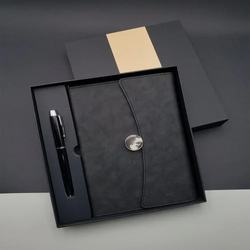 Mey İthalat® Kutulu Defter Kalem Set