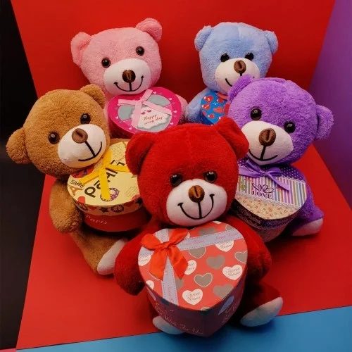 Mey İthalat® Kutulu Peluş Ayıcık