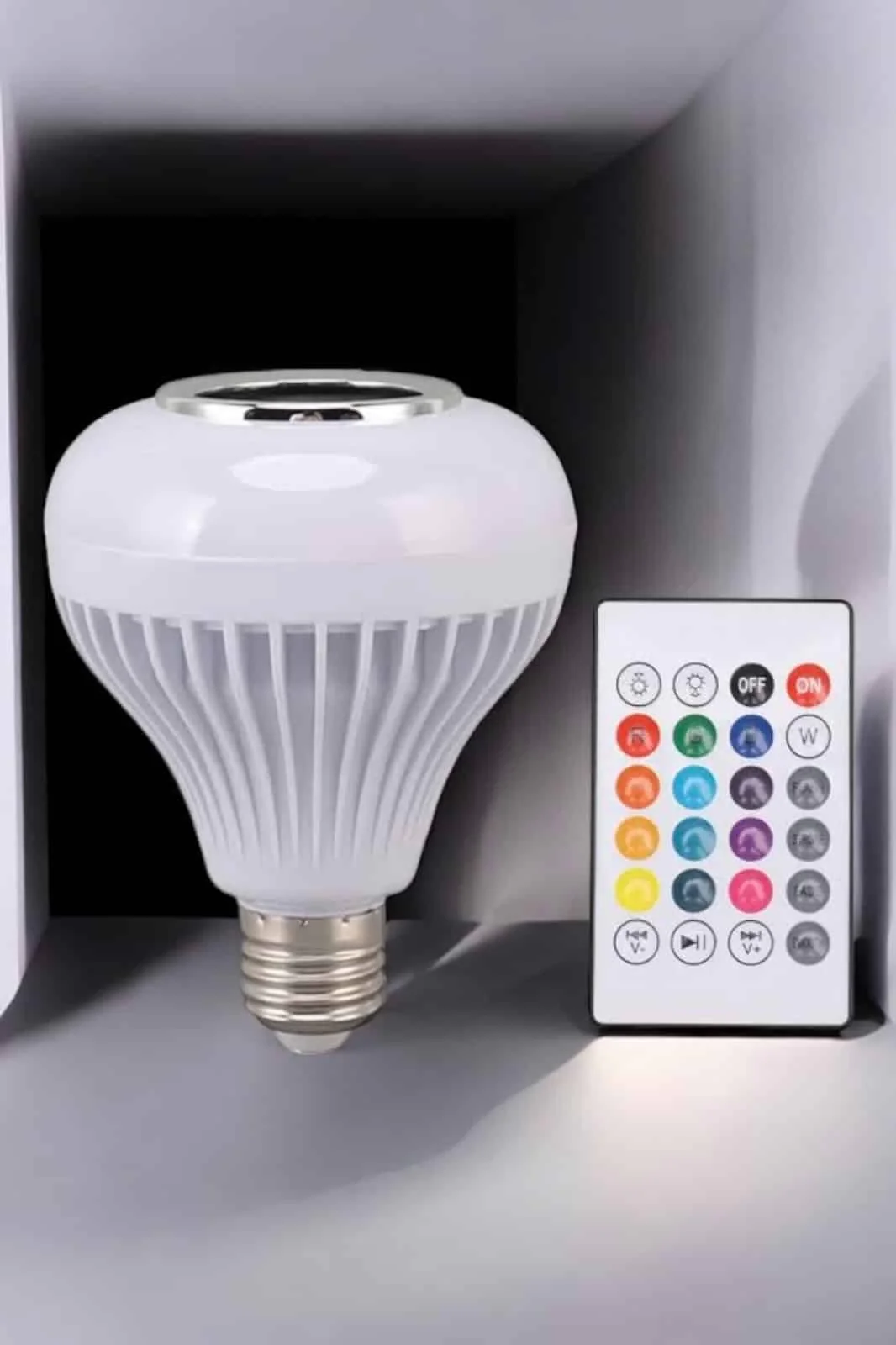 Mey İthalat® Lamba Led Hoparlör Dayanıklı ve Uzun Ömürlü Bluetoot