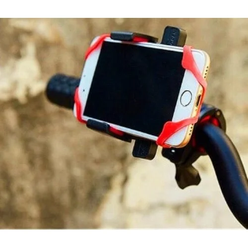 Mey İthalat® Lastik Destekli Standlı Bisiklet Telefon Tutucu