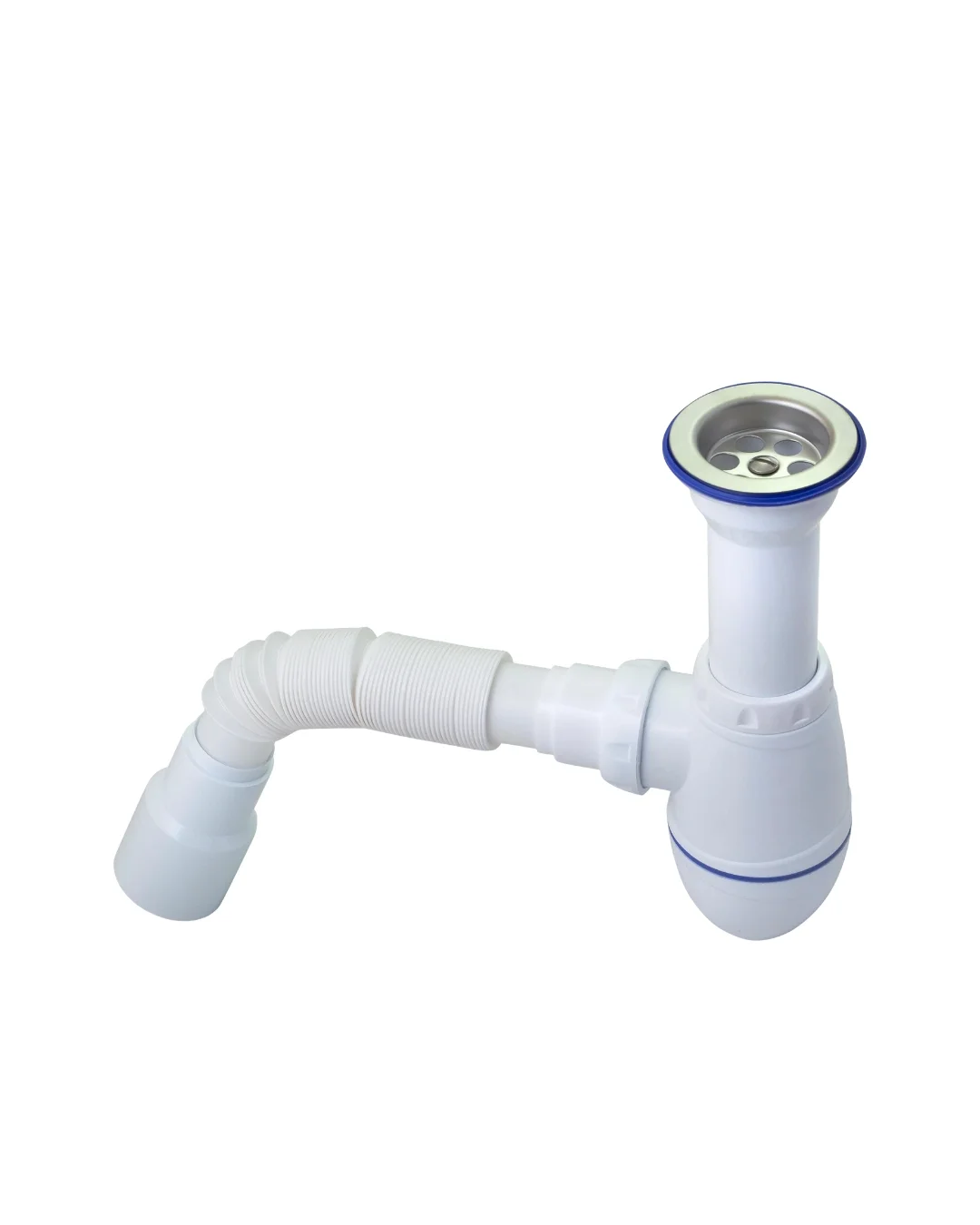 Mey İthalat® Lavabo Gider Borusu Esnek Hortumlu Sifon Seti Koku Ö
