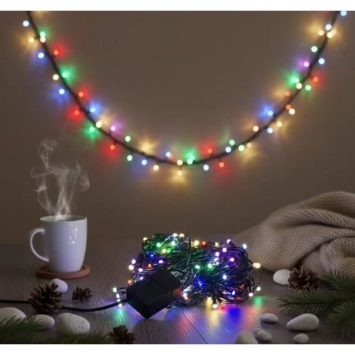 Mey İthalat® LED Damla Uçlu RGB Dekoratif Işık 10 Metre 100