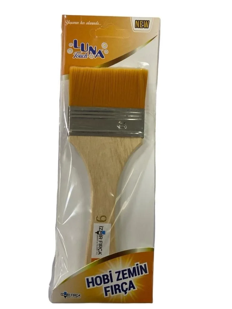 Mey İthalat® Luna Zemin Fırça 9 No 5,5 cm Genişlik