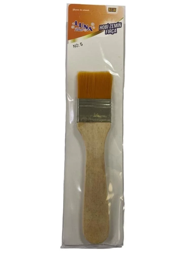 Mey İthalat® Luna Zemin Fırça 5 No 3 cm Genişlik