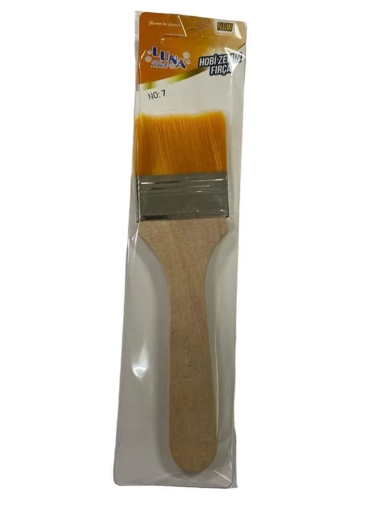 Mey İthalat® Luna Zemin Fırça 7 No 4 cm Genişlik