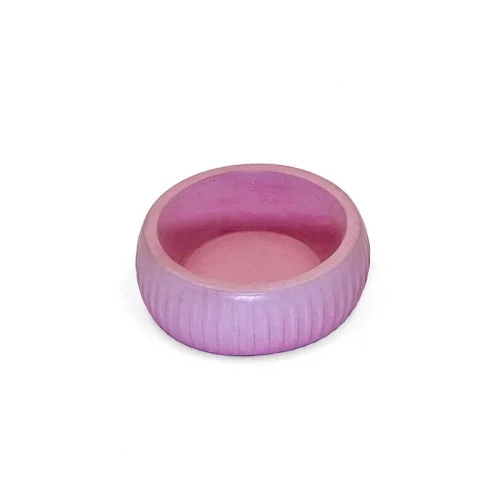 Mey İthalat® Mikopet Organik Seramik Mama Kabı Pembe