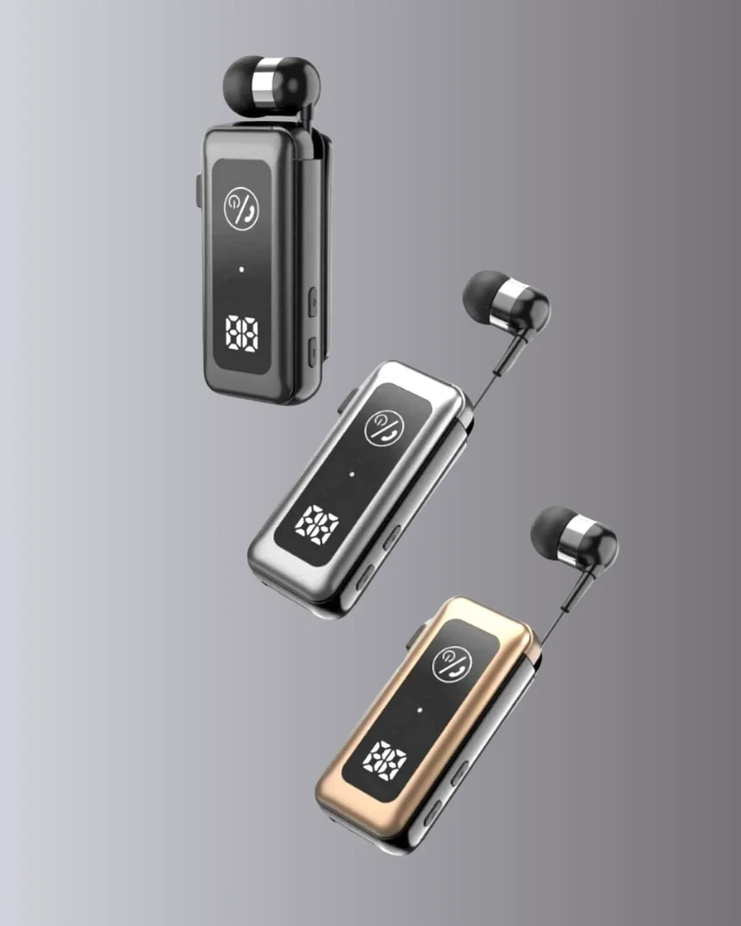 Mey İthalat® MikroSD Kartlı, Titreşimli Uyarılı Bluetooth 5.2 Kul