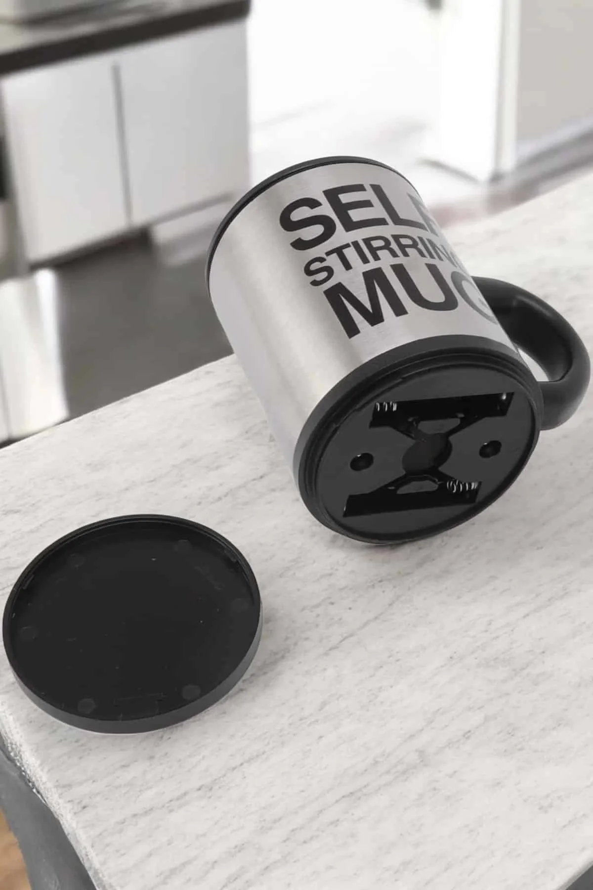 Mey İthalat® Mikser Kupa Yazılı Mug Bardak Karıştırma Özelliği