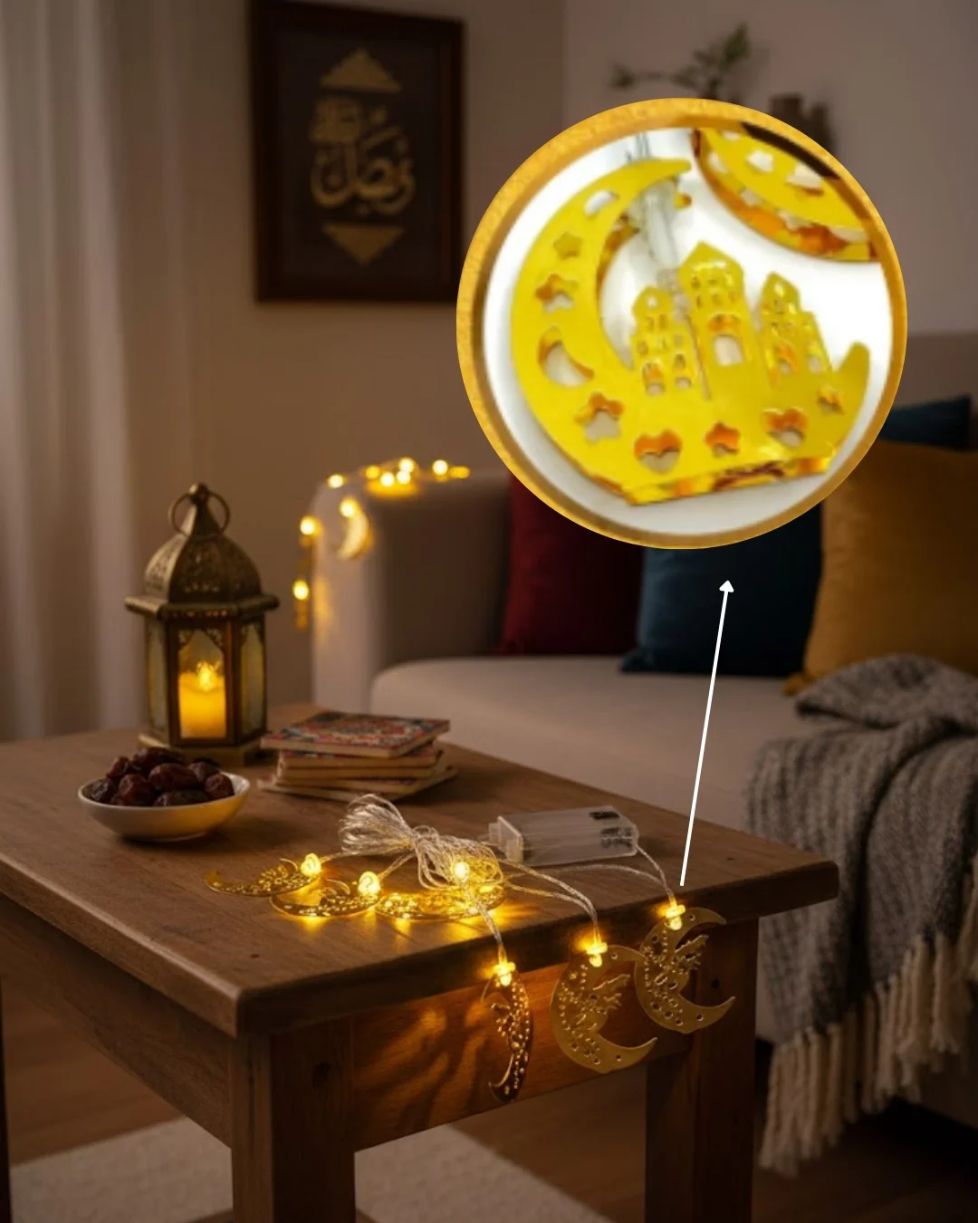 Mey İthalat® MİNARE RAMAZAN LED IŞIK
