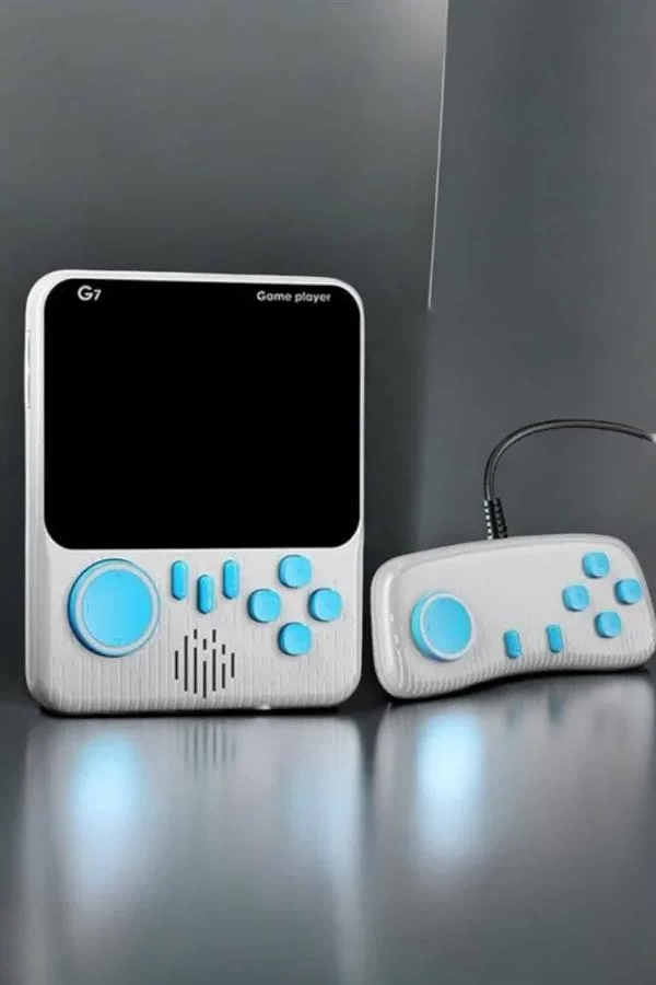 Mey İthalat® Mini Atari El Atarisi 3.5 inç Ekran Çift Konsol 666 
