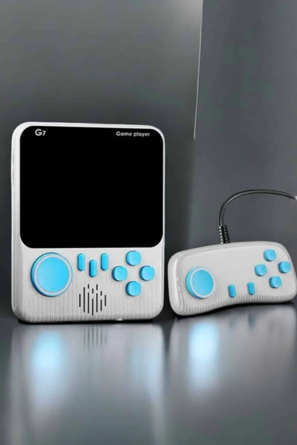 Mey İthalat® Mini Atari El Atarisi 3.5 inç Ekran Çift Konsol 666 