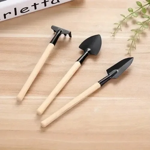 Mey İthalat® Mini Kazma, Kürek ve Tırmık Seti