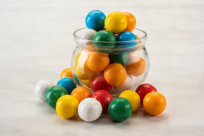 Mey İthalat® Misket Top Sakız 1000 Gr (1 Kg)