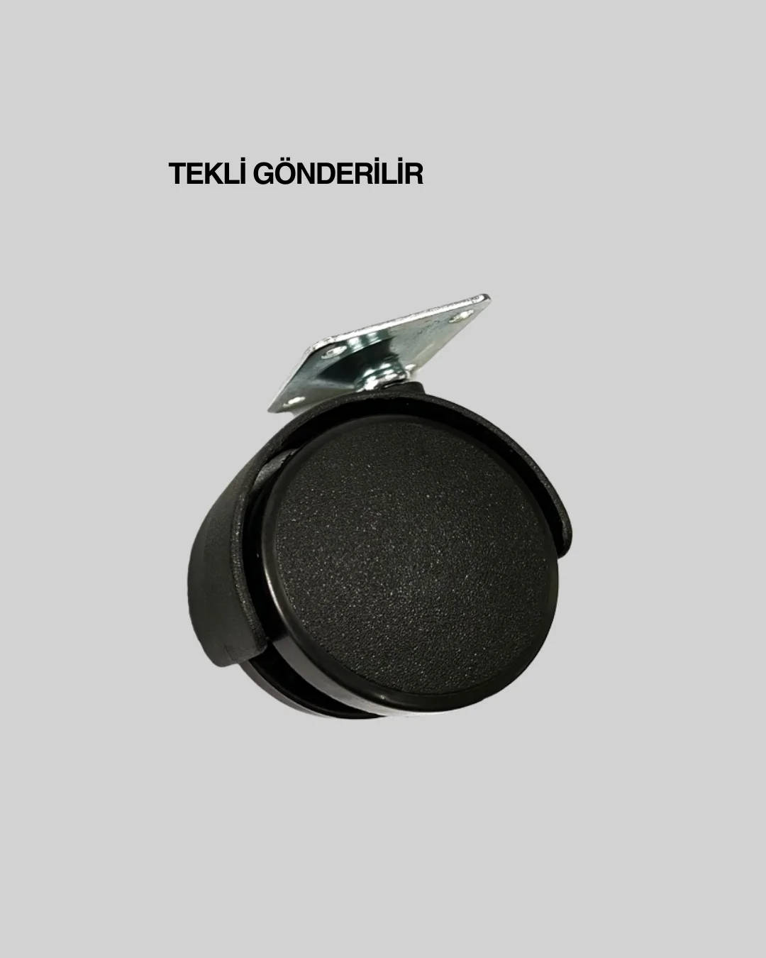 Mey İthalat® Mobilya Tekerleği 6 cm Kilitsiz Tekli Satış