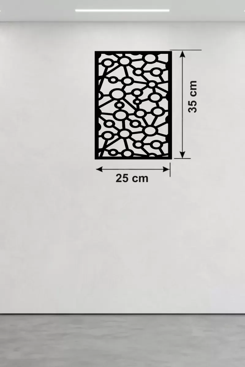 Mey İthalat® Modern Bağlantı Temalı Ahşap Duvar Tablosu - 25x35 c Mey İthalat® Modern Bağlantı Temalı Ahşap Duvar Tablosu - 25x35 c
