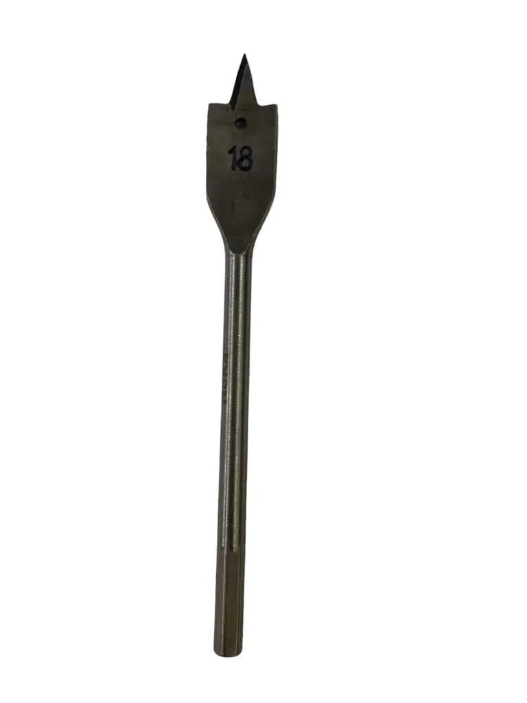 Mey İthalat® Nora 29003 Altıgen Yassı Ahşap Maktap Ucu 18 mm