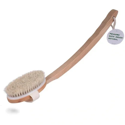 Mey İthalat® Organik At Kılı Banyo Fırçası