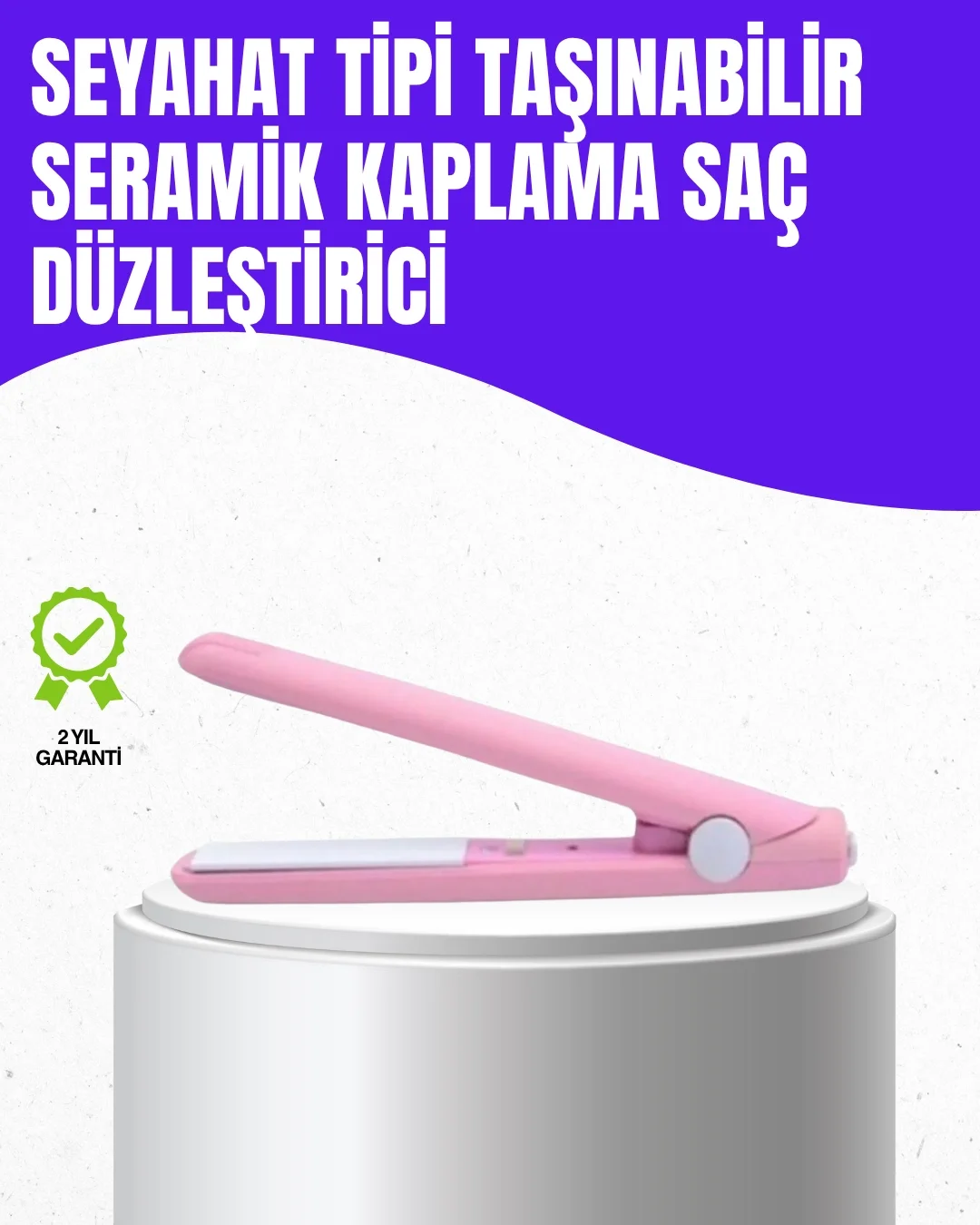 Mey İthalat® Otomatik Güç Ayarlı, Yaylı Sistemli Kısa Saç Kıvırıc
