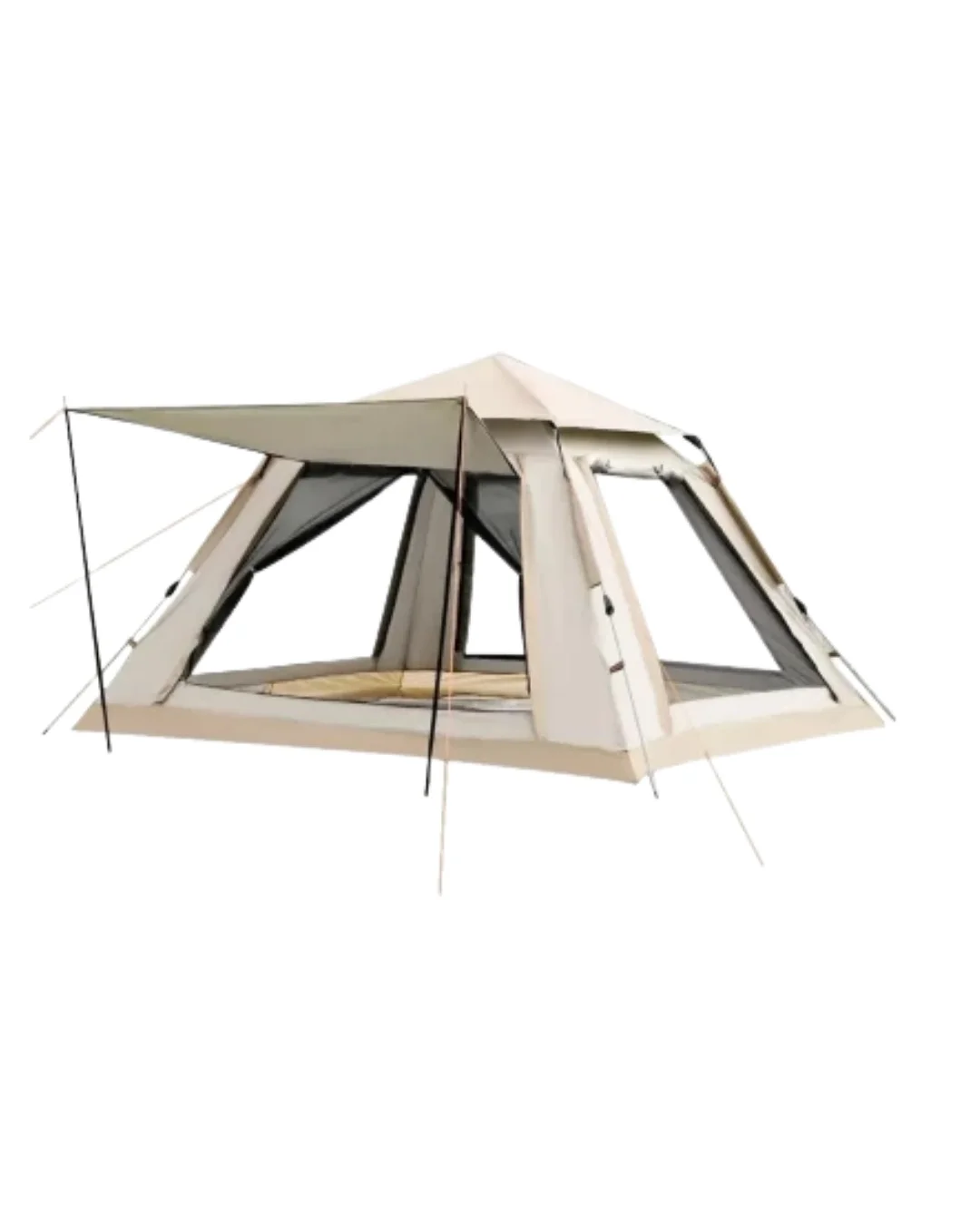 Mey İthalat® Otomatik Kamp Çadırı 240x240x160 cm 6 Kişilik Geniş 