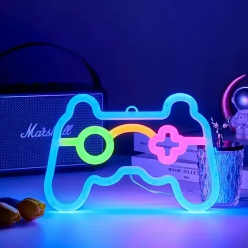 Mey İthalat® Oyun Konsolu Neon LED Lamba