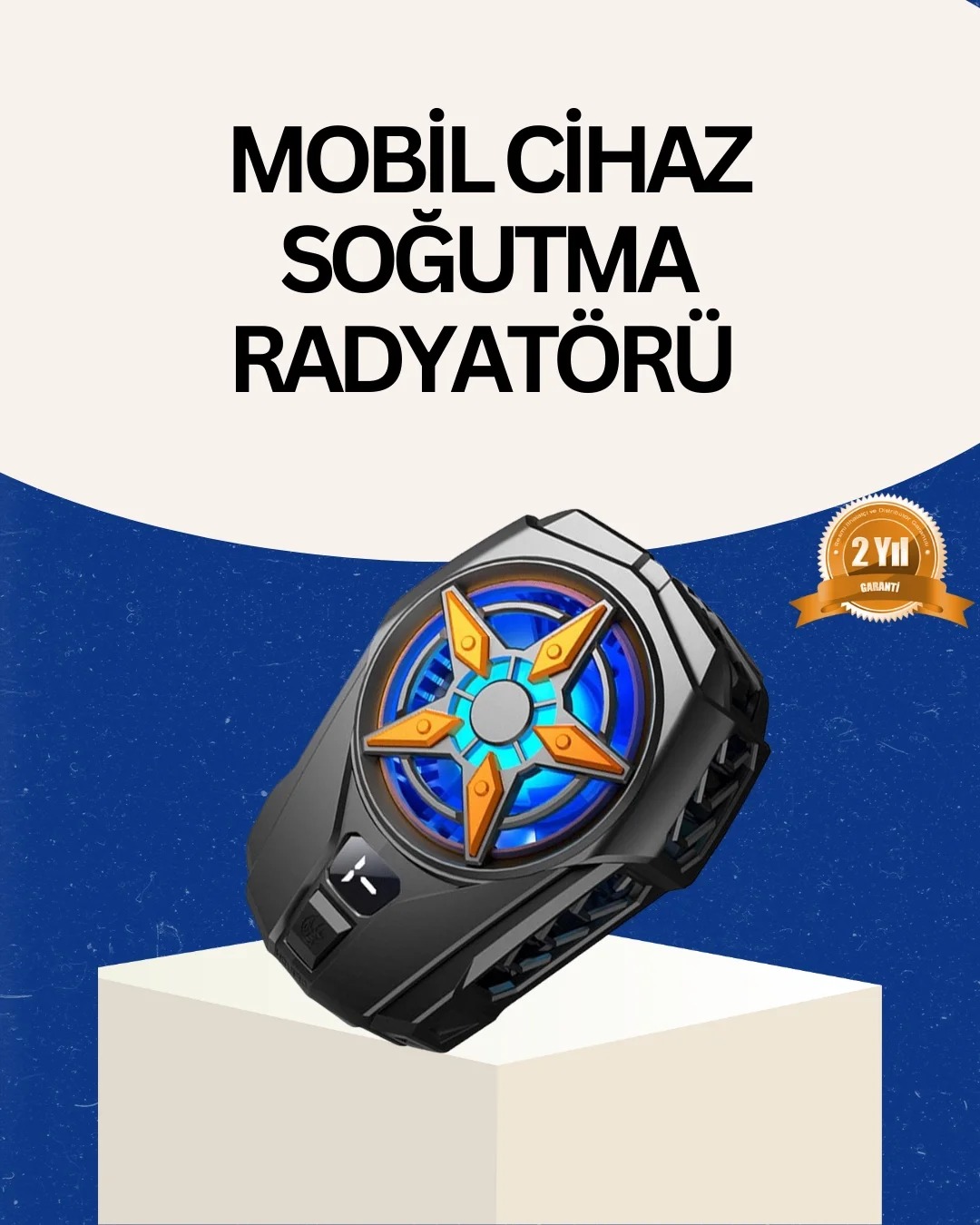 Mey İthalat® Oyun Performansı İçin Profesyonel Telefon Soğutucu