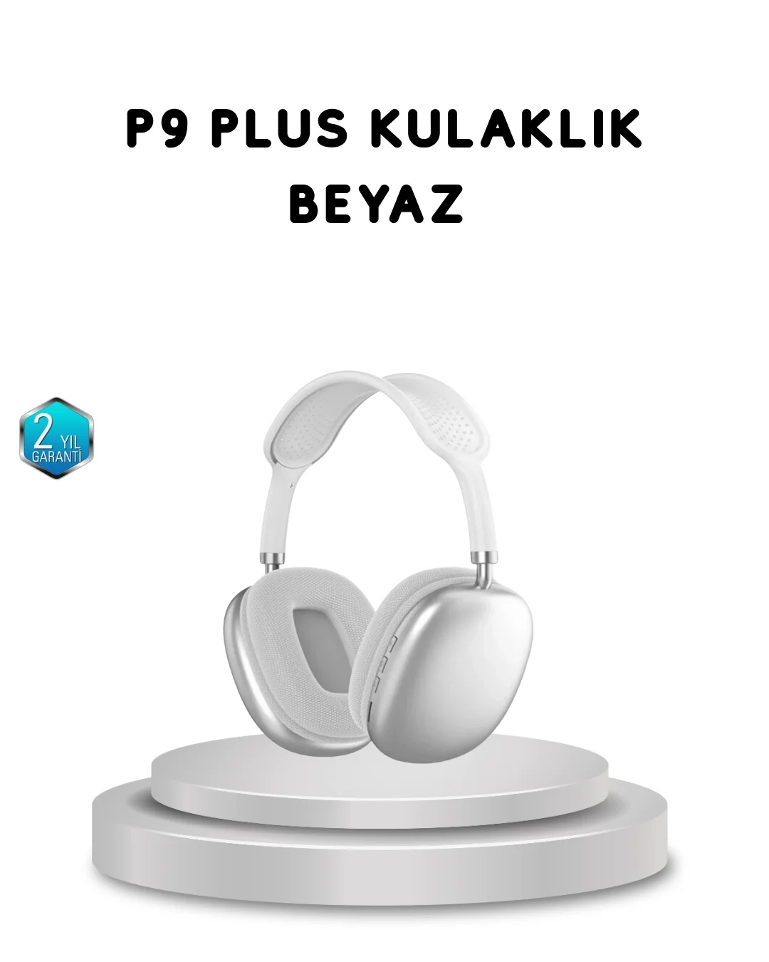 Mey İthalat® P9 Pro Plus Bluetooth Kulak Üstü Kulaklık –Gürültü E