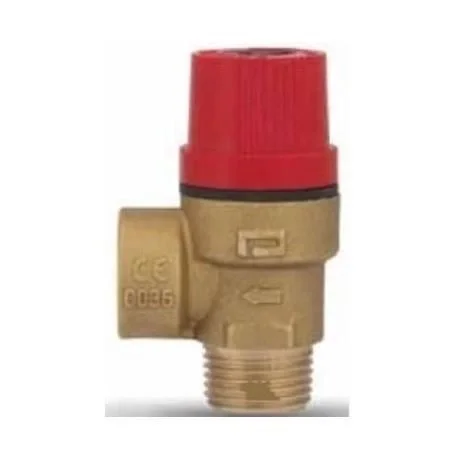 Mey İthalat® Pakkens 1/2 Erkek Emniyet Ventili 6 Bar