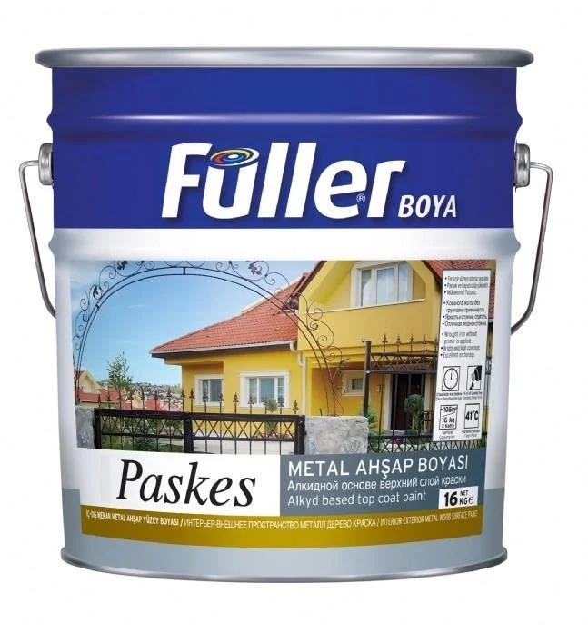 Mey İthalat® Paskes Sentetik Metal Boya 2,5 Kg Kırık Beyaz