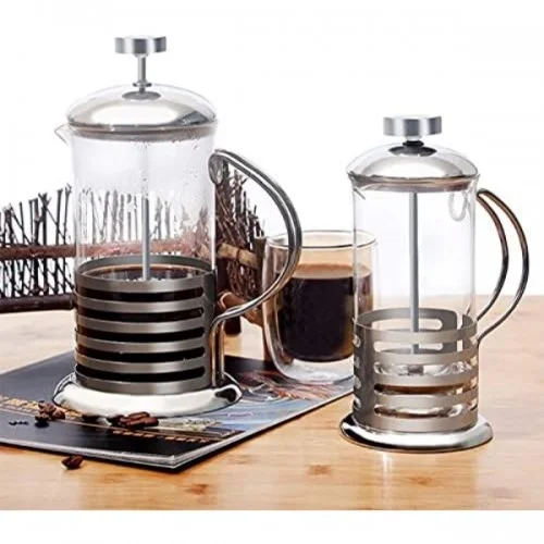 Mey İthalat® PASLANMAZ ÇELİK GÖVDELİ FRENCH PRESS KAHVE VE ÇAY DE