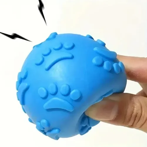 Mey İthalat® Pati Desenli Köpek Isırma Topu