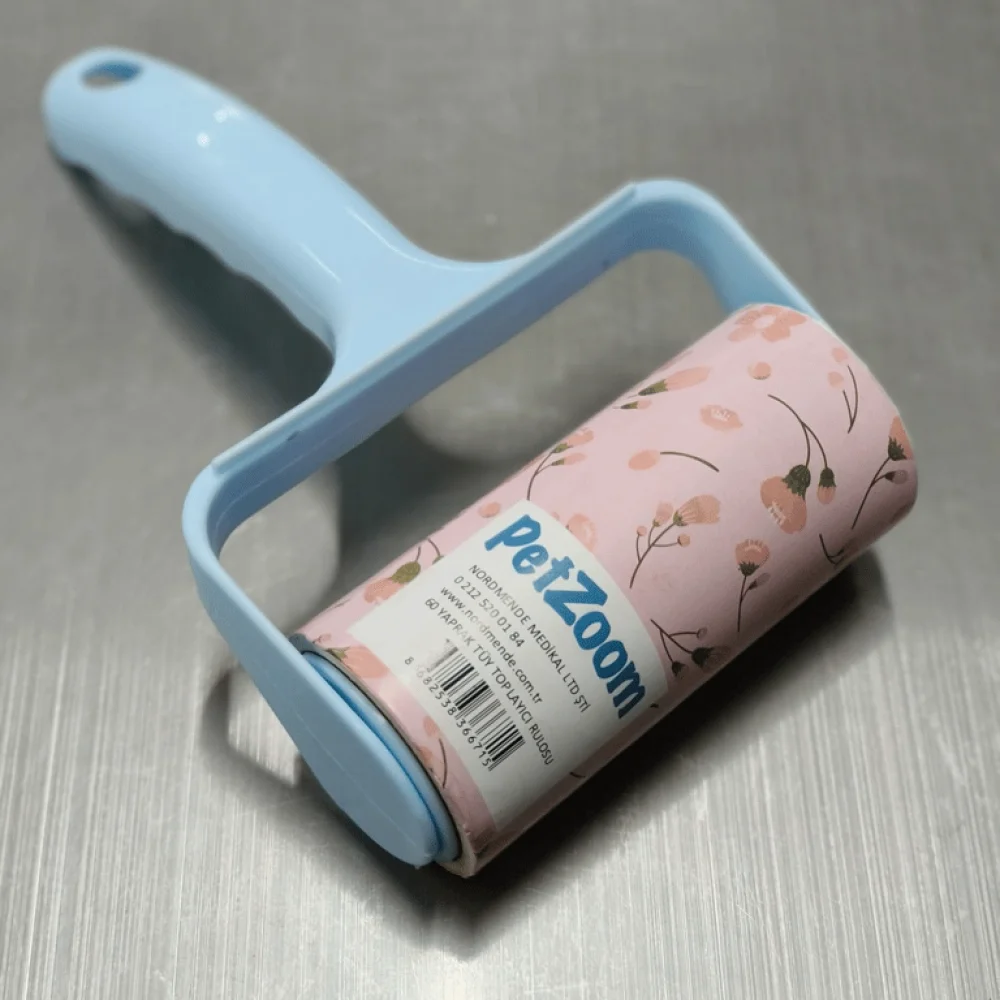 Mey İthalat® Petzoom Tiftik ve Tüy Toplama Rolusu 2 Si Bir Arada
