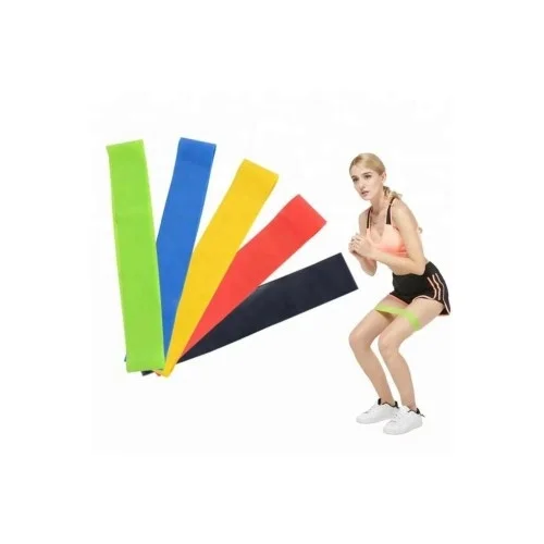 Mey İthalat® Pilates Direnç Lastiği Seti 5 Adet