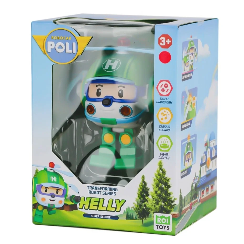 Mey İthalat®  POLI MRT-688 Sesli ve Işıklı Robocar Poli Büyük Tra