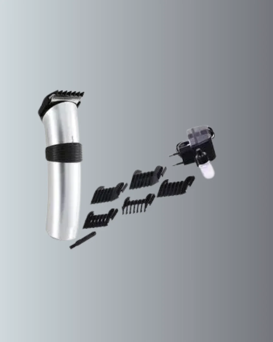 Mey İthalat® Profesyonel Erkek Tıraş Makinesi – Kablosuz, Paslanm