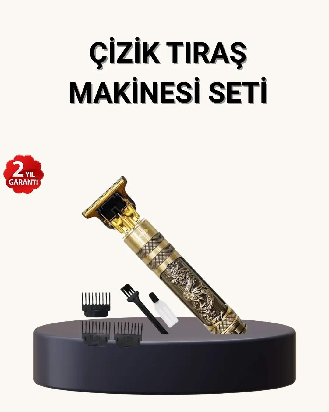 Mey İthalat® Profesyonel Çizik Tıraş Makinesi – T Çelik Bıçaklı, 