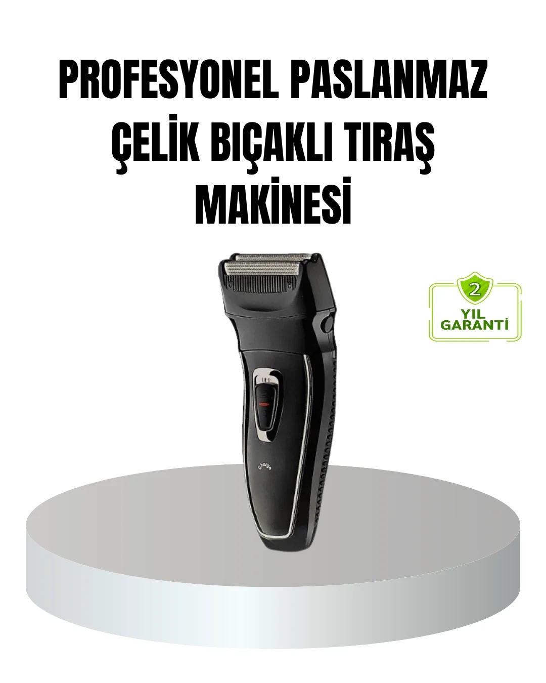 Mey İthalat® Profesyonel Şarjlı Saç ve Sakal Tıraş Makinesi – Çel