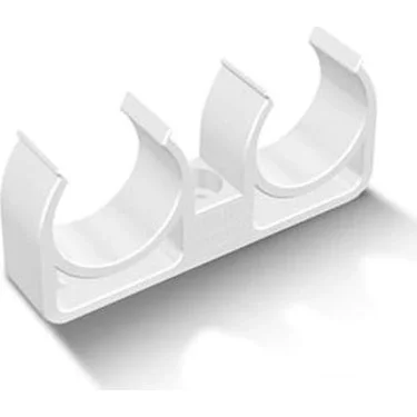 Mey İthalat® Pvc Boru PPRC Çiftli Kelepçe 25 mm 10 Adet