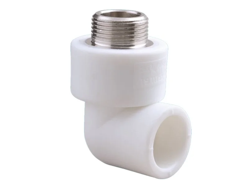 Mey İthalat® Pvc Boru PPRC Dış Dişli Dirsek 25x1/2'' 10 Adet