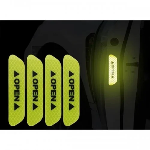 Mey İthalat® Reflektif Araç Kapı Stickerı