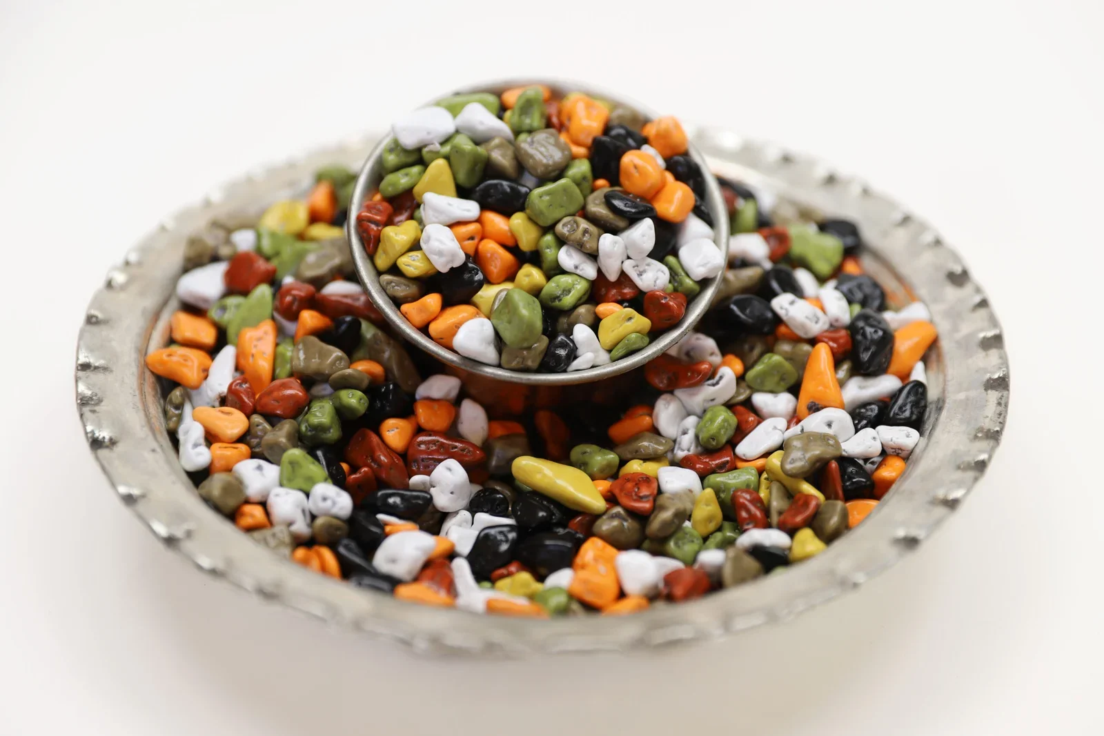 Mey İthalat® Renkli Draje Çakıltaşı 1000 Gr (1 Kg) Mey İthalat® Renkli Draje Çakıltaşı 1000 Gr (1 Kg)
