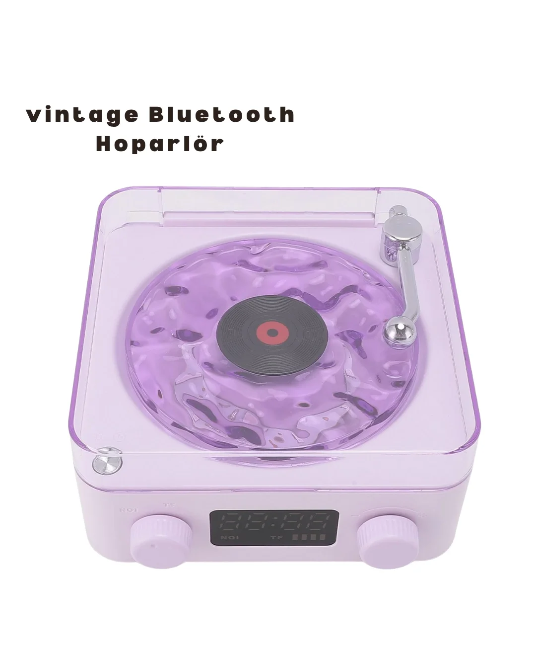Mey İthalat® Retro Bluetooth Hoparlör MOR