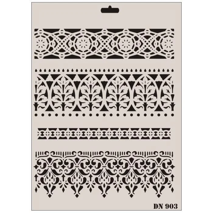 Mey İthalat® Rich Dantel Seri DN-903 Stencil 35x25 cm
