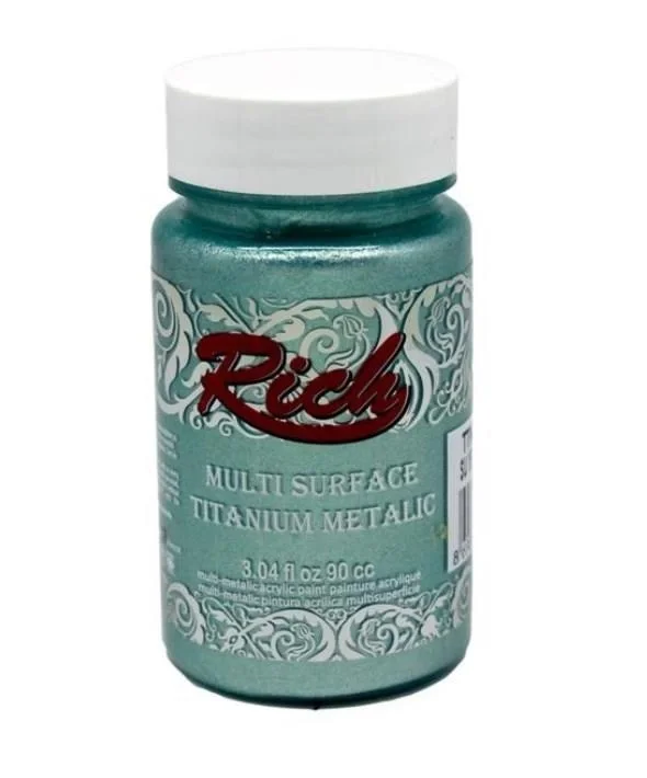 Mey İthalat® Rich Multi Surface Titanium 2550 Su Yeşili Metalik 9